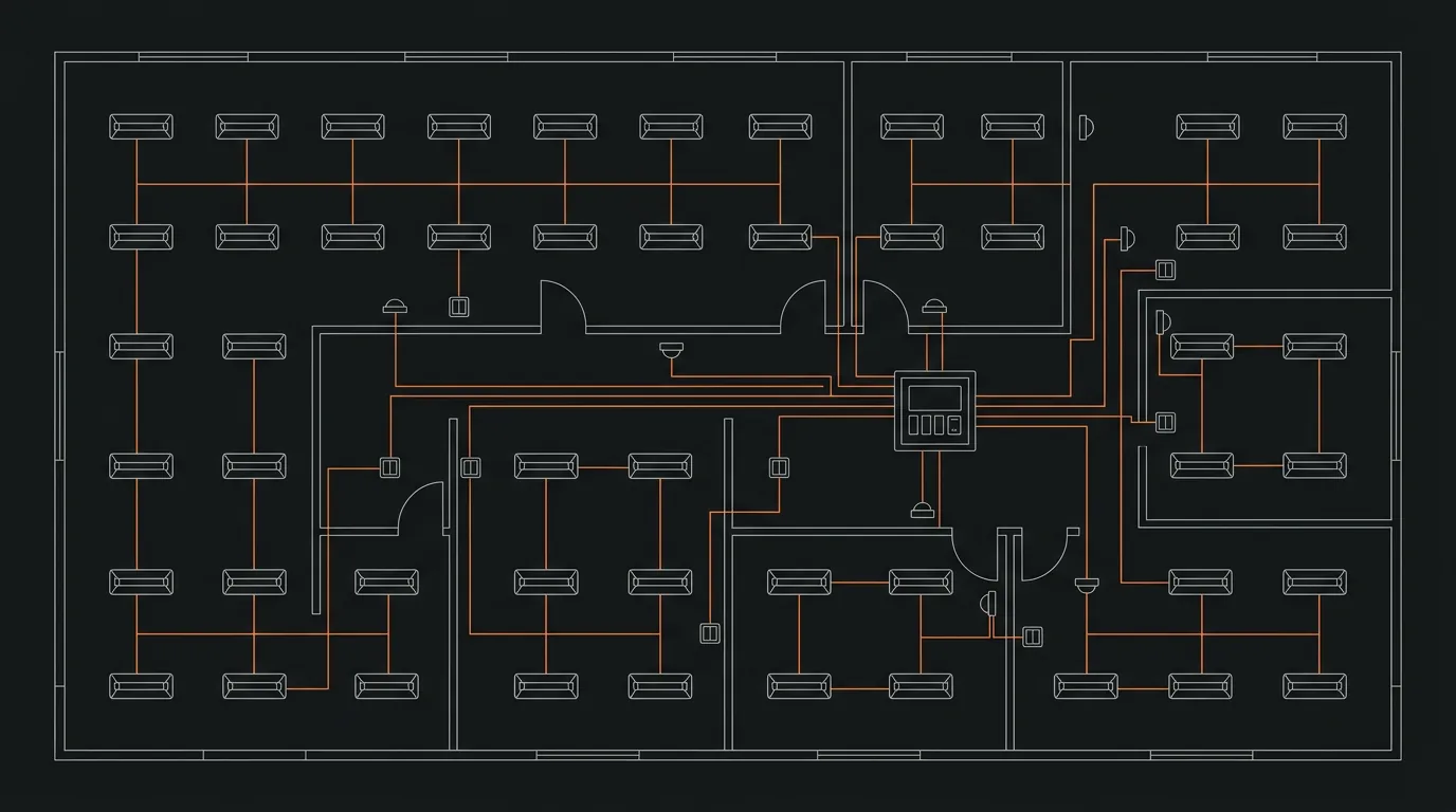 Commercial lighting control systems